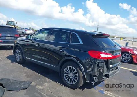 2016 Lincoln Mkx Select from USA, damaged, VIN 2LMTJ8KR1GBL56471